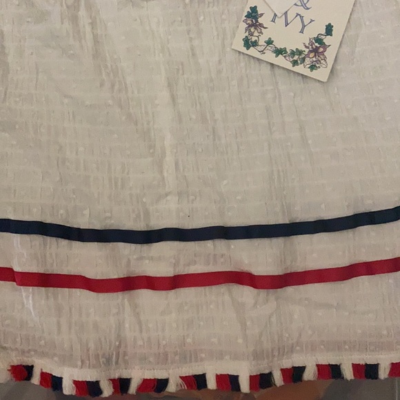 ◽️Iris & Ivy Size 2/2T Dress RED, WHITE & BLUE *NWT* - Picture 3 of 6